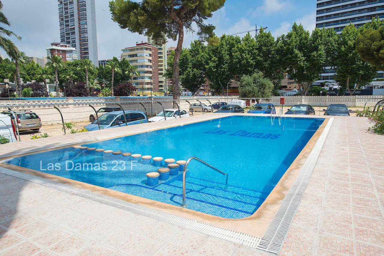 Las Damas Premium 23F Beach Front - Pool & Parking بينايدورم المظهر الخارجي الصورة