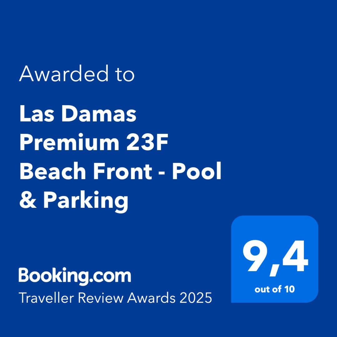 Las Damas Premium 23F Beach Front - Pool & Parking بينايدورم المظهر الخارجي الصورة